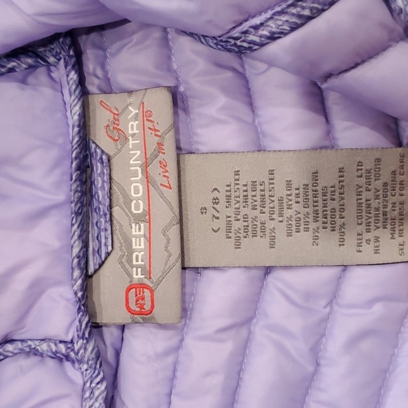 Free Country Power Down Puffer Vest Size Small 7/8 - Picture 5 of 7